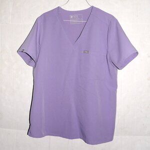 Figs Women's Purple Scrub Top